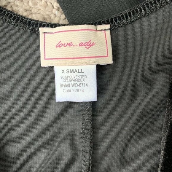 Love...Ady Deep V-Neck Velvet Bodycon Dress - Picture 5 of 5